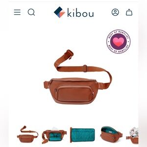 Kibou Travel Diaper Bag - Brand New